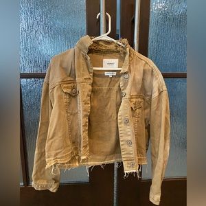 Vervet Los Angeles Oversized Crop Jean Jacket